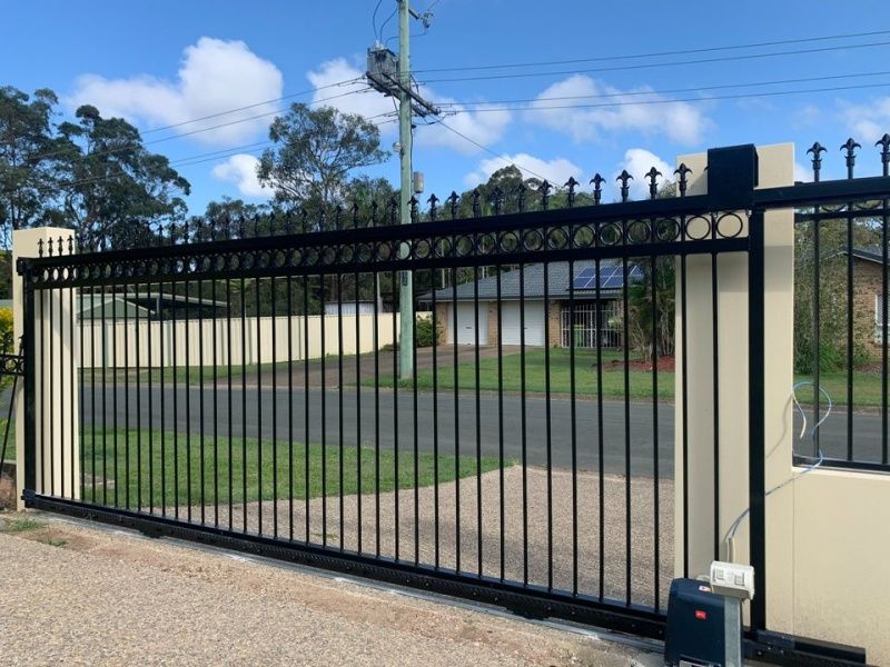 Steel Picket Fence